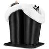 MoKo Supporto Magnetico per Occhiali, Organizer per Occhiali, Base Peluche | Fodera in Peluche, Protezione Anti-graffio, Base Magnetica, Moderno PU, Adatto alla Maggior Parte degli Occhiali e da Sole