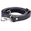 CAREOR Tracolla Regolabile in Pelle con Ganci di Metallo Girevole per Borsetta a Tracolla Borsa Messenger Bag Borsa a Tracolla Making -2 cm Larghezza Silver Buckle
