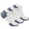 Thorlos Unisex J Running Thick Padded Rolltop Sock, White, Medium