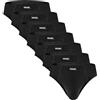 YESWEL Slip Uomo 7 Paia, Cotone Traspirante, Mutande Senza Etichetta, Morbido Elastico in Vita (Nero, L)