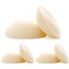 FOOT OF THE TREE Cuscinetti per reggiseno super spessi, 3 paia di imbottiture rimovibili per reggiseno push-up, Beige-6 cm, S