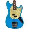 Fender Japan Mustang Bass 1997-2000 - riverniciata in blu | Riverniciatura blu