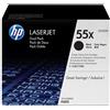 Hp - Confezione 2 Toner originale - 55X - Nero - CE255XD - 12.500 pag/cad