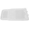 SHINYPASING Tappetino per Auto in Pvc Resistente in Silicone Trasparente Facile da Pulire, Tappetino Morbido Protezione per Pavimento Anteriore Veicolo