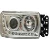 IMAWUHM Faro Fanale Proiettore Fari Anteriori 1PCS 5801571746 Camion Faro Faro Sinistra Destra Per IVECO High-way Per Eurocargo Per Stralis Per Trakker 5801745447 5801571745(Right plug)