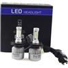 LIFKOME LED Driver Design Auto 2 Pezzi Chip Csp H4 per Lampadine Illuminazione Efficiente per Alluminio Resistente , Lunga Durata