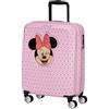 American Tourister Funlight Disney Trolley - Spinner S, 55 cm, 36 L, Minnie Lenticular Pink