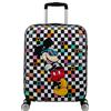 American Tourister Wavebreaker Disney - Valigia Cabina 55x40x20 cm, Valigia Rigida, Trolley Cabina per Ryanair & la Maggior Parte delle Compagnie - Mickey Check
