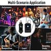 Microfono lavalier wireless UHF per uso studio banda di frequenza 40Hz-20k