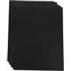 JUMPLAWN Pannelli in Plastica Ondulata 10 Pezzi Nera per Progetti Scolastici | Formato 40x30x0,4cm, Leggeri e Resistenti, Tagliabili e Piegabili per Esposizione e Fai