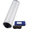 TEKCOPLUS Pocket Size 55mm Durable Piccolo Diffraction Spectroscope Gem Stone Jeweler Strumento Materiale in alluminio focalizzato Eye Loupe Gioielli Microscopio Lenti d'ingrandimento per gemme