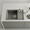 Elleci Lavello Elleci Incasso 1 vasca 65x50 Unico 125 Keratek Concrete LKU12599