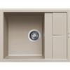 Elleci Lavello Elleci Incasso 1 vasca 65x50 Unico 125 Keratek Champagne LKU12595
