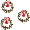 LIFKOME Spilla A Forma Di Ghirlanda Di Natale Con Strass 3 Pezzi Elegante Per Gioielli Da Sposa Festa E Sera