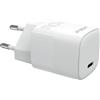 Celly TC1USBC20WEVOWH Caricabatterie per dispositivi mobili Smartphone Bianco AC Ricarica rapida Interno