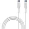 Cellularline USB-C Cable 5A 100W - 120 cm Cavo 5A da USB-C a USB-C da 120 cm per ricarica e sincronizzazione dati