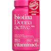 Vitaminact Biotina Capelli Donna - Eletto Prodotto dell'anno 2026 - Con Collagene, Acido Ialuronico, Probiotico e Cheratina - 365 Microcompresse - Dura 1 Anno - Con Vitamine C, E, B5, B6 - Vitaminact.