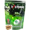 V-STORM PALLINI 0,25 HIGH POLISH BIODEGRADABILI GREEN 4000PZ-15 BUSTE