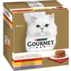 Gourmet Gold Tortini cibo umido per gatti 2 confezioni (96 x 85 g)