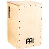 Meinl Percussion Pickup Snarecraft Cajon - Grande Drum Box con Pickup, Rullante e Basso - Superficie di Suono in Betulla del Baltico (PSC100NT)