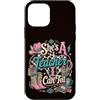 Funny Western Teacher Cowgirl Rodeo Coun Custodia per iPhone 12 mini È uninsegnante che posso dire agli insegnanti di campagna cowgirl occidentali