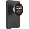 Always Sarcastic Sono sveglio Per favore rispetta la mia privacy Ultime notizie divertenti PopSockets PopWallet per MagSafe