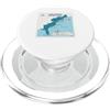 East Coast Shark Sightings Map Shop East Coast Shark Sightings Map PopSockets PopGrip per MagSafe