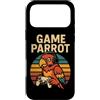 Retro Video Game Lover Console Gamers Pa Custodia per iPhone 17 Pro Max Divertente Parrot Gamer Meme Retro Gioco di Giochi di parole Animal Joke Console