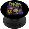 Halloween Costume Funny Spooky Season Halloween Scegli il tuo veleno Divertente Mago Vintage Halloween PopSockets PopGrip Adesivo