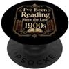Vintage Reader Bookworm Library Book Lov Ho letto dalla fine del 1900 Book Lovers Vintage PopSockets PopGrip Adesivo