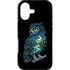 Vintage Hiking Outdoor Nature Lover Grap Custodia per iPhone 17 Gufo Luna Foresta Natura Escursionismo Campeggio Escursionista Cam