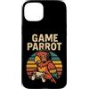 Retro Video Game Lover Console Gamers Pa Custodia per iPhone 15 Plus Divertente Parrot Gamer Meme Retro Gioco di Giochi di parole Animal Joke Console