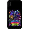 Bahaa's Tee Custodia per iPhone XS Max Tech War Cats Clash, Space Cats Illustration Graphic Cartoon