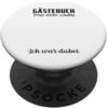 Guestbook Guestlist Scuola Il mio ultimo Guestbook Guestlist Il mio ultimo giorno scuola Graduation PopSockets PopGrip Adesivo