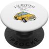 Survivor of D.C. Taxi Adventures Trip Me Sono sopravvissuto al mio viaggio a Washington in un taxi cittadino a Washington PopSockets PopGrip Adesivo