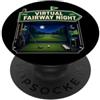 Jimbeels VIRTUAL FAIRWAY NIGHT Golf Indoor Simulatore PopSockets PopGrip Adesivo