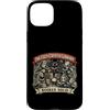 Book Lover Apparel HHWCo. Custodia per iPhone 15 Plus Cozy Cryptid Library Prenotato Solid Reader Fantasy Libri Leggi
