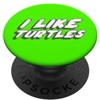 Watch TV Movies & Books on Radio Compute Mi piacciono le tartarughe | Viral Meme 2000's Turtle PopSockets PopGrip Adesivo