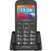 MP myPhone myPhone Halo 3 LTE cellulare per anziani con base di ricarica, 4G, tasto SOS, tasti grandi, display leggibile e uso semplice