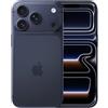 Apple iPhone 17 Pro 256 GB: display 6,3, ProMotion fino a 120Hz, chip A19 Pro, autonomia senza precedenti, sistema di fotocamere Pro Fusion con fotocamera frontale Center Stage; Blu profondo