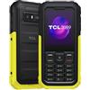 TCL 3189 - Cellulare Rugged Phone 4G, Impermeabile e resistente agli urti IP68, 17 giorni autonomia, Tasto SOS, Chiamate in HD, Torcia LED, Dual Sim, Illuminating Yellow [Italia]