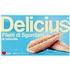 Delicius Filetti di Sgombro al Naturale, 125g