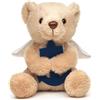Uni-Toys - Orsacchiotto con angelo custode con ancora blu - Plushie - 13 cm (altezza) - Peluche