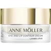 Anne Moller LivinGoldAge Eye and Lip Contour Cream 15 ml Nutriente Anti-Rughe Occhi e Labbra Crema