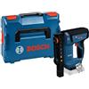 Bosch Professional 18V System Graffatrice per legno a batteria GTH 18V-14 (incl. L-BOXX 136, gancio per cintura)