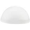POPETPOP Bianco Paralume in Vetro Smerigliato di Ricambio per Lampade | Paralume Vetro Ricambio, Luce Soffusa Decorativa, per Casa e Hotel, Semplice ed Elegante, Pratico