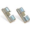 bricoleva.it 2 Cerniera Ammortizzante Silenziosa per Ante, Made in Italy - Set 2 Serranda Ammortizzatore Compatibile con Cerniere FGV 35mm - Chiusura Soft Close Regolabile - per Mobili Cucina e Armadi (2 Pezzi)