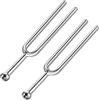 BASTOUR Diapason, Diapason in Acciaio Inox, Diapason da 440 Hz, Diapason Standard, Accordatore Musicale, per Strumenti Musicali Standard Chitarra Violino Dispositivo Sintonizzatore, 2PC