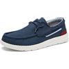 Bruno Marc Mocassini Slip-on Uomo con Lacci Elastici | Design alla moda con punta a mocassino e fodera in tessuto, peso leggero di 6,3 oz per scarpa