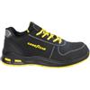 Goodyear Scarpe Antinfortunistiche Anchor Low Black S3S SR FO - Taglia 40 - Uomo - Antiscivolo, Puntale in Acciaio, Nero
